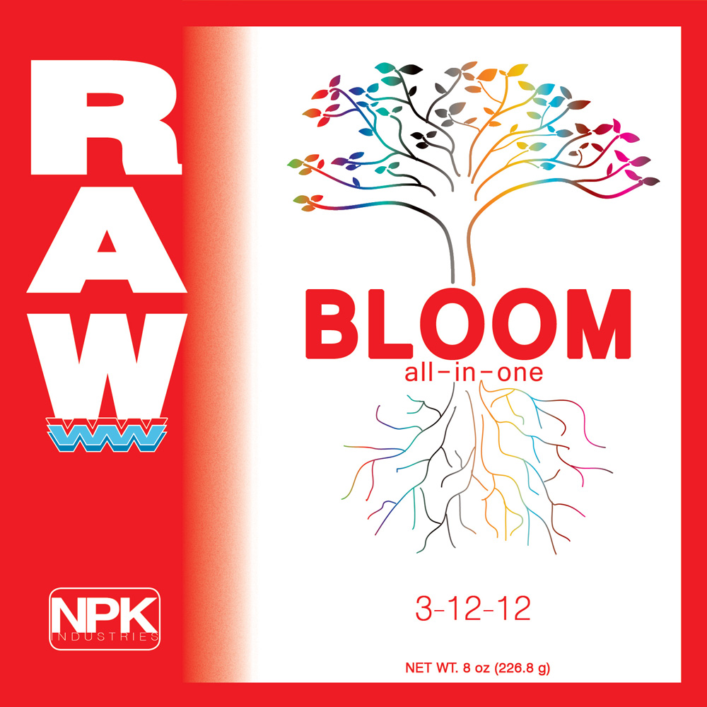 RAW BLOOM Complete 100 г Всё в 1-м  для стадии цветения 100 г