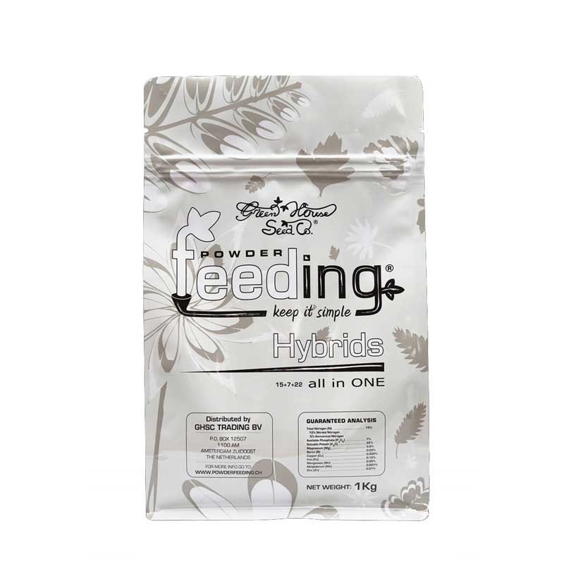 Powder Feeding Hybrids 125 г удобрение для селекционных сортов растений 125 гр