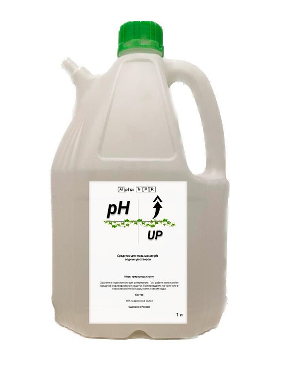 Alpha NPK PH Up 4 л концентрированный повыситель уровня РН 4 л