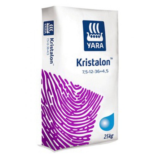 YARA Kristalon 7,5-12-36-4,5 1 кг комплексное водорастворимое удобрение 1 кг