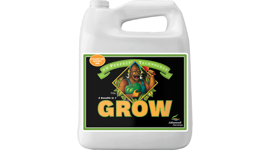 Advanced Nutrients Grow 5 л удобрение трехкомпонентной серии 5 л