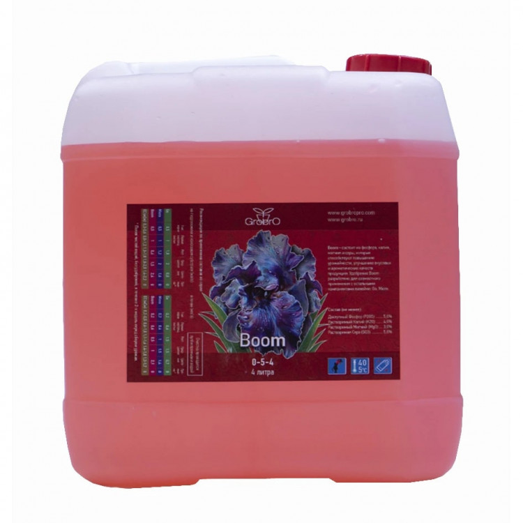 GroBro SeriouS Bloom 5 л GroBro SeriouS Bloom 5 л удобрение трехкомпонентной серии 5 л