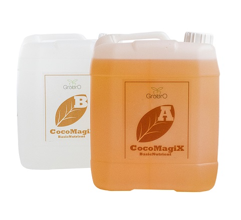 GroBro CocoMagiX A&B 5 л GroBro CocoMagiX A&B 5 л двухкомпонентное удобрение для кокоса 5 л