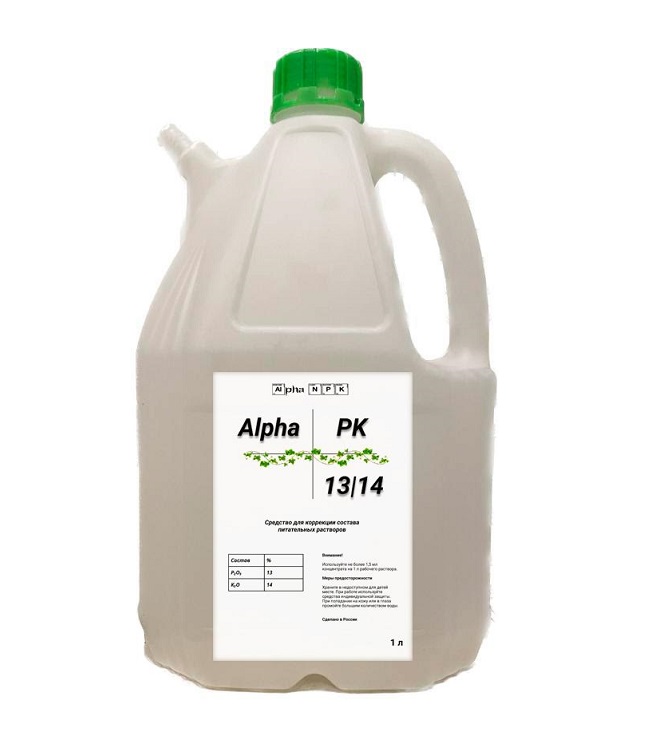 Alpha NPK PK 13/14 4 л Alpha NPK PK 13/14 4 л фосфорно-калийная добавка 4 л