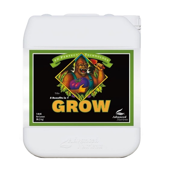 Advanced Nutrients Grow 20 л удобрение трехкомпонентной серии 20 л