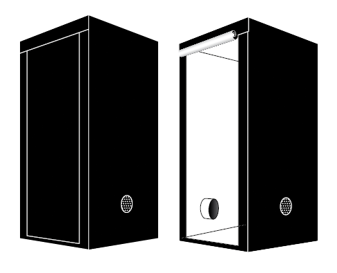 Homebox Ambient Q80 гроубокс 80х80х160