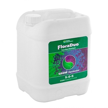 Flora Duo Grow HW 10 л удобрение на стадию роста для жесткой воды 10 л