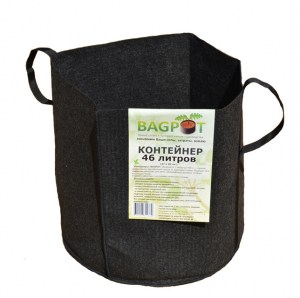 BagPot c ручками 46 л мешок с воздушной подрезкой корней 46 л