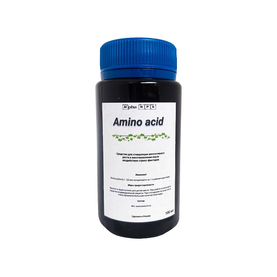 Alpha NPK Amino Acid 100 мл Alpha NPK Amino Acid 100 мл комплекс аминокислот 100 мл