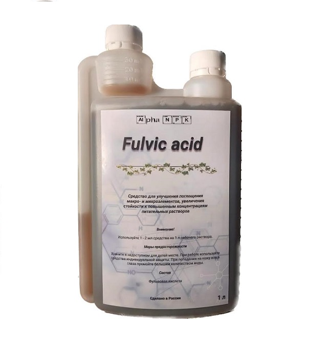 Alpha NPK Fulvic Acid 1 л стимулятор метаболизма 1 л