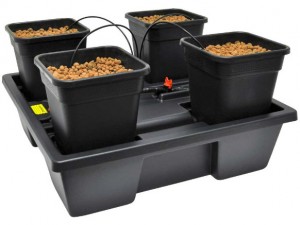 WILMA 4 LARGE 11l pot система гидропоники на 4 растения с горшком 11 л