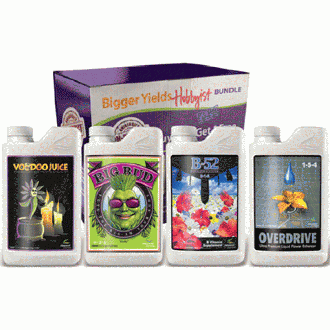 Advanced Nutrients Hobbyist 1 л комплект стимуляторов Hobbyist Level 1 л