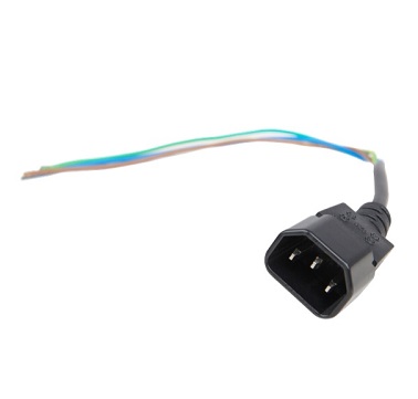 Разъём IEC "папа" с проводом