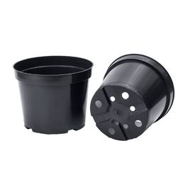 Горшок 10 л горшок темно-зеленый круглый 10 л