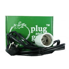 Патрон Plug&Grow Патрон Е40 с проводом и вилкой