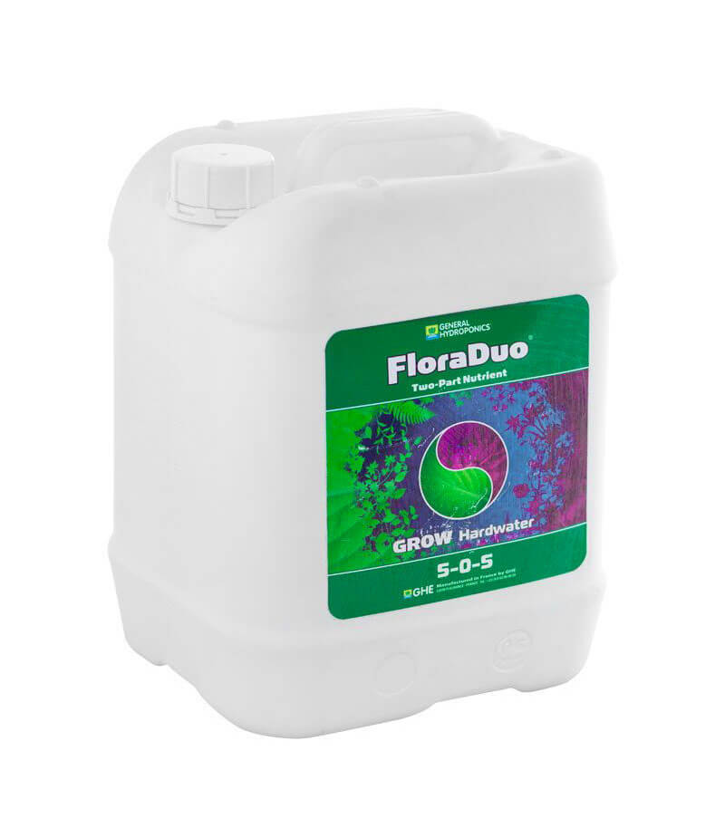 Flora Duo Gro HW 5 л удобрение на стадию роста для жесткой воды 5 л