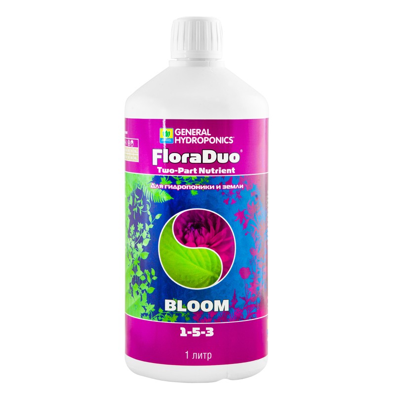 Flora Duo Bloom 1 л удобрение на стадию цветения 1л