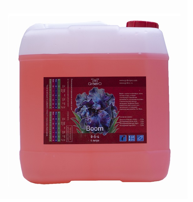 GroBro SeriouS Bloom 4 л GroBro SeriouS Bloom 4 л удобрение трехкомпонентной серии 4 л