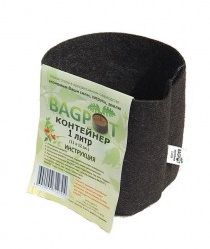 BagPot 1 л мешок с воздушной подрезкой корней 1 л